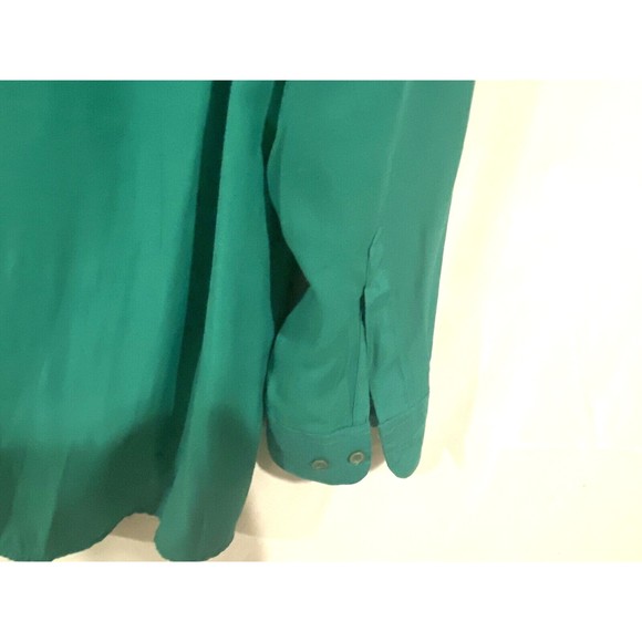 VTG Brian Brothers Collection Mens Shirt L 16- 16.5 Green Long Sleeves Button Up - Picture 12 of 12